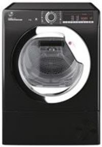 Hoover H-Dry 300 HLEC9TCEB Freestanding Condenser Tumble Dryer, Easy Empty, WiFi Connected, 9 kg Load, Black