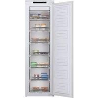 Haier Series 6 HAUN518EWK Integrated Frost Free Upright Freezer 200L Total Capacity, White, E Rated