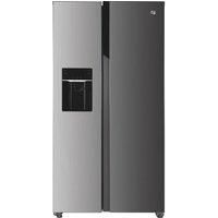 Hoover HOSR-5918EIXK-1 Total No Frost American Style Fridge Freezer with Water & Ice Dispenser - Inox - E Rated