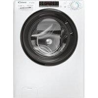 Candy CSOW4966TWMB6-80 Freestanding Washer Dryer with LED Display, 9 or 6kg Load, 1400RPM, Speed Driver Motor, White, D or A Rated