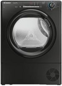 Candy Smart Pro CROE C9TBGB-80 Wifi Connected 9Kg Condenser Tumble Dryer - Black - B Rated, Black