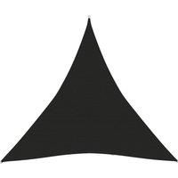 Sunshade Sail 160 g/m Black 5x5x5 m HDPE