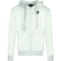 North Sails Logo White Zip Hoodie