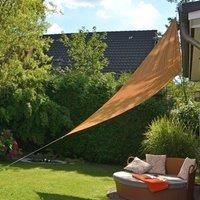 HI Sunshade Sail Triangular 3.6x3.6x3.6 m Beige