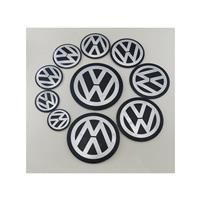 (56mm) 4Pcs wheel center hub caps cover decal stickers For Volkswagen