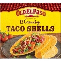 Old El Paso 12 Crunchy Taco Shells 156g