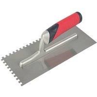 Rubi 72907 280mm 6x6 mm Steel Jagged Notched Trowel Pro Tiler Fitter Plumber