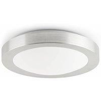 FARO BARCELONA Logos bathroom ceiling light, 35 cm, aluminium