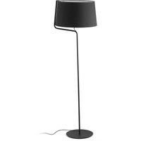 Berni 1 Light Floor Lamp Black E27