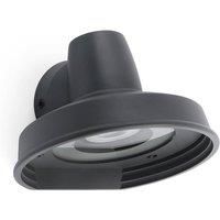 FARO BARCELONA Bronx outdoor wall light, dark grey