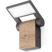 FARO BARCELONA Wood LED outdoor wall light