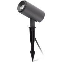 FARO BARCELONA Plom LED ground spike light, dark grey