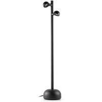 Brot Integrated LED Floor Lamp Multi Arm Black 2700K