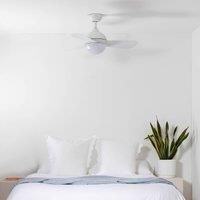 FARO BARCELONA Hvar LED ceiling fan, CCT, dimmable