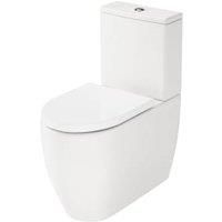 Wickes D-Shaped Soft Close Toilet Seat Only