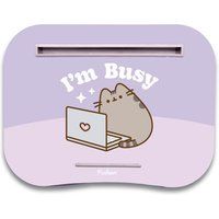 Grupo Erik Laptop Stand With Cushion - Pusheen | Laptop Cushion, Tablet Pillow Stand, Lap Desk For Laptop, Lap Trays For Eating With Cushion | Cat Lap Tray With Cushion, Pusheen Gifts