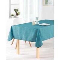 Stain Resistant Tablecloth Blue Roman