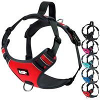 Rhino - Comfort Dog Harness with Black Small Large 2 Large, Red-Black