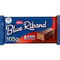 Blue Riband Dark Chocolate Wafer Biscuit Bar Multipack 17.5g 6 Pack