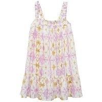 Mango Girls Swing Dress - Light Purple