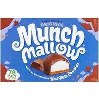 Munchmallow Fluffy Tea Cakes Encased in Real Milk Chocolate 105g