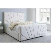 Sunrise Linear Upholstered Bed - All Sizes - Mattress Options