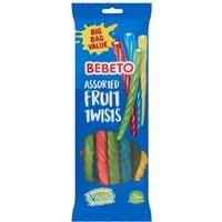 Bebeto Assorted Fruit Twists 220g