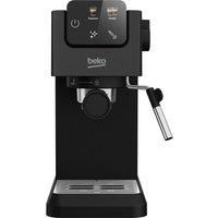 Beko CaffeExpertoTM Manual Espresso Coffee Maker Machine 15 Bar,Black - CEP5302B