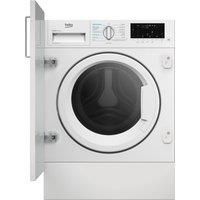 Beko WDIK854411F Built In Washer Dryer 8Kg 1400 rpm White D Rated