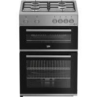 BEKO FTG6201S 60 cm Gas Cooker - Silver, Silver/Grey,Black