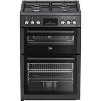 BEKO FDG6271CA 60 cm Gas Cooker - Anthracite, Black