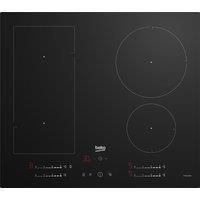 Beko HIIP64530UFT 60cm 4 Zone Induction Hob in Black