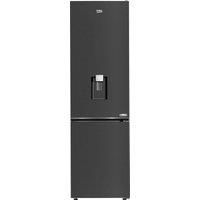 BEKO CNG5603DVPZ 70/30 Fridge Freezer - Black Steel, Black