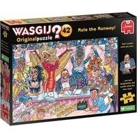 Jumbo, Wasgij Original 42, Rule the Runway, Puzzles for Adults, 1,000 piece