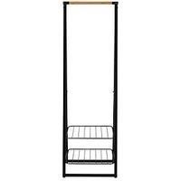 Brabantia Linn Clothes Rack, Small, Steel, Black