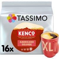 Tassimo Kenco Americano Grande XL Coffee Pods, Pack of 16