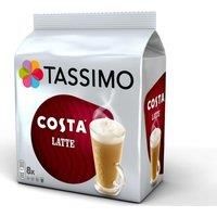 TASSIMO Costa Latte T Discs - Pack of 8 - DAMAGED BOX