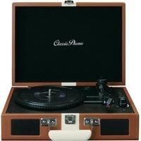 Lenco Tt-120Bnwh Suitcase Turntable With Bluetooth