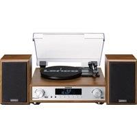 Lenco MC-160WD Belt-Drive Turntable with Bluetooth - Oak