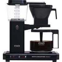 Moccamaster KBG Select, Filter Coffee Machine, Matt Black, UK Plug 1.25L