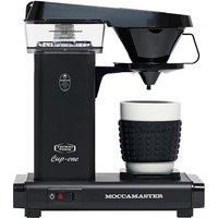 Moccamaster Cup One Coffee Machine Matt Black Uk Plug