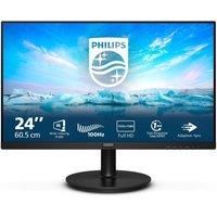 PHILIPS V-line 241V8LAB Full HD 24" LCD Monitor - Black, White