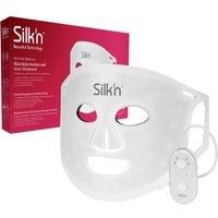 Silk/'n LED Face Mask 100 LEDs - Facial Red Light Therapy Beauty Device for Anti Ageing, Wrinkles, Acne and Dry Skin - Improves Blood Circulation and Skin Texture - 4 LED Colours