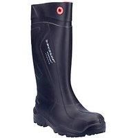 Dunlop Purofort+ Full Safety Wellington Boots, Black, UK 14 C762041.49