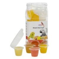 Sky Pets Delicious Natural Jelly Cups Jar Treats For All Bird Types (24)