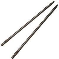 Senco DS722 1/4" 200mm Hex Shank SQ2 Screwdriver Bits 2 Pack (547PG)