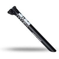 PRO Tharsis 9.8 Seatpost, Alloy, 31.6mm x 350mm, 10mm Layback, Black Graphic