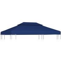 Vidaxl 2-tier Gazebo Top Cover 310 G/M 4x3m Blue