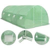 vidaXL Greenhouse 18m² 600x300x200cm Cold Frame Tunnel Tomato Plant House