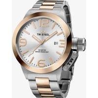 TW Steel Men’s Canteen Rose Gold Tone 45mm Watch CB121